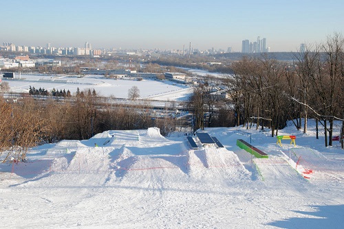 Парки Москвы Фото Зимой